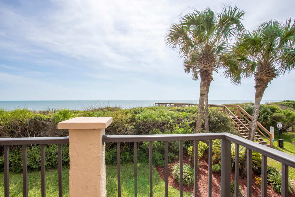 An extra-large corner oceanfront  condo with  abundant windows  and a wrap-around balcony to enjoy panoramic views of the ocean from sun-up to sun-down. 

Three stories of comfort will greet you when you arrive.  The Main Floor was recently remodeled with a new kitchen and updated living area.  
A  master suite in the upper level is ready for you to wind down after a busy day including a king bed, separate bath with whirlpool spa,  flat screen TV and a large window with a beautful view of the Great Atlantic ocean. Separated by a privacy door the upper level also features another bedroom with a queen bed and a 2nd bath with shower.

Included in the lower level is a newer bonus room  with two twin beds, bath,  TV, climate controlled heating and cooling and a built-in washer dryer combo.

Sleeps 6:  1 king, 1 queen, and 2 twin beds.
